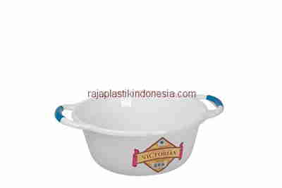 BASKOM PLASTIK DENGAN GAGANG VICTORIAN 7 LITER