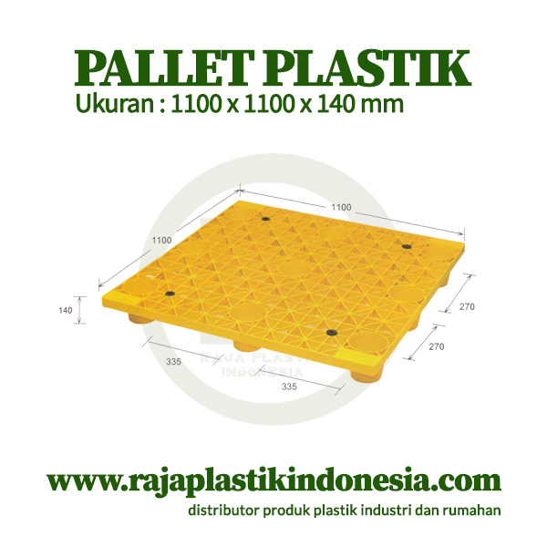 PALLET PLASTIK INDUSTRI TYPE RPINPF1111